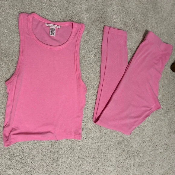 Victoria’s Secret Tank & Pants Pajama Set - Picture 2 of 2